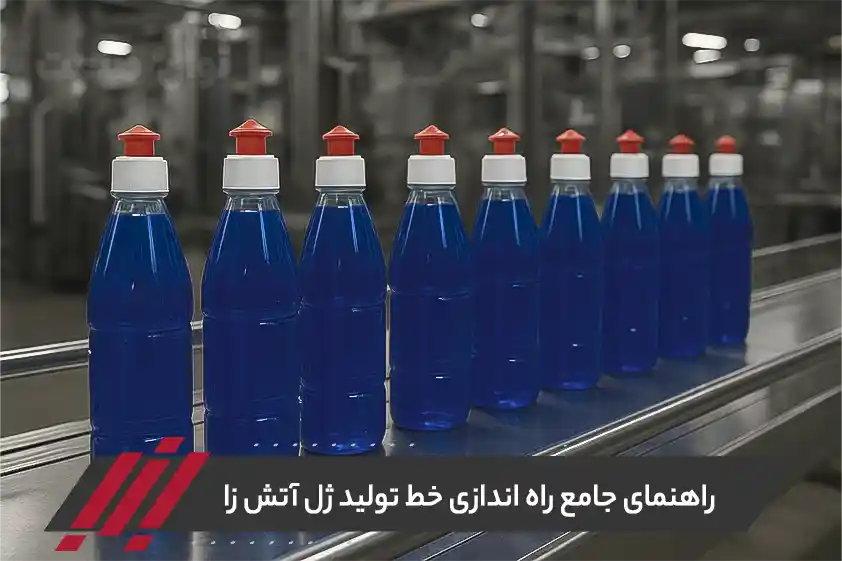 راه اندازی خط تولید ژل آتش زا